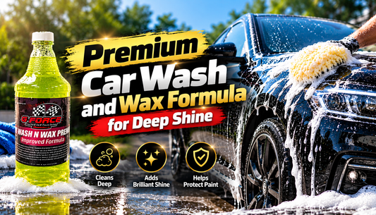 Premium Car Wash and Wax Formula for Deep Shine