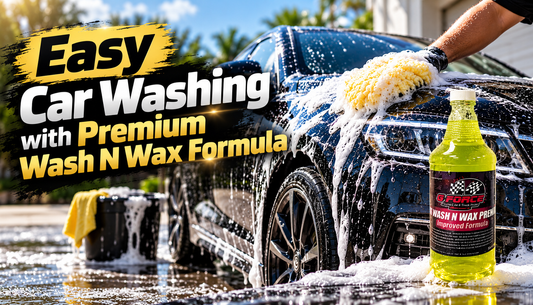 Easy Car Washing with Premium Wash N Wax Formula