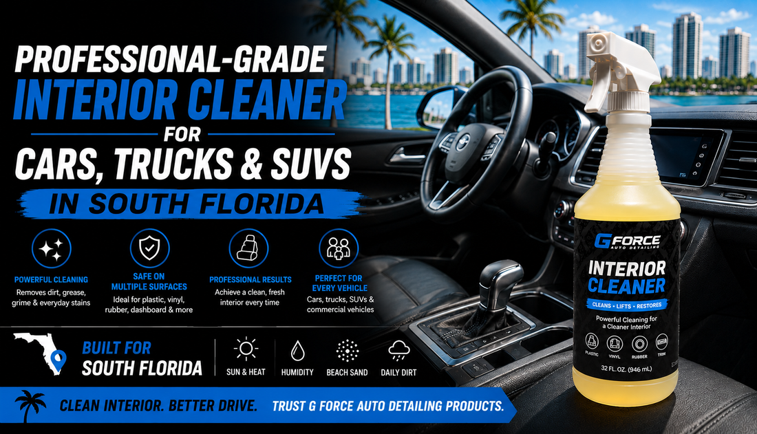 Professional-Grade Interior Cleaner for Cars