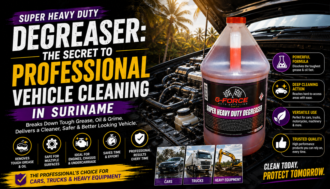 Professional Vehicle Cleaning in Suriname
