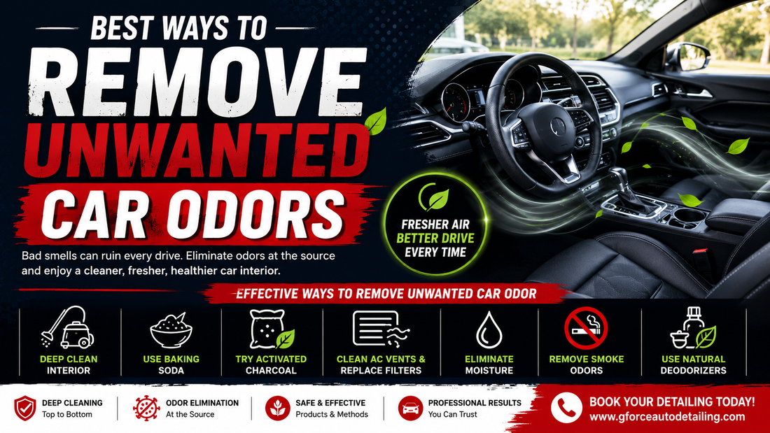 Remove Unwanted Car Odors