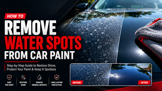 Remove Water Spots from Car