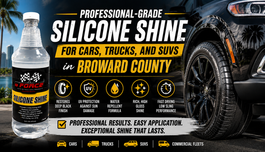 Silicone Shine for Cars, Trucks, and SUVs in Broward County