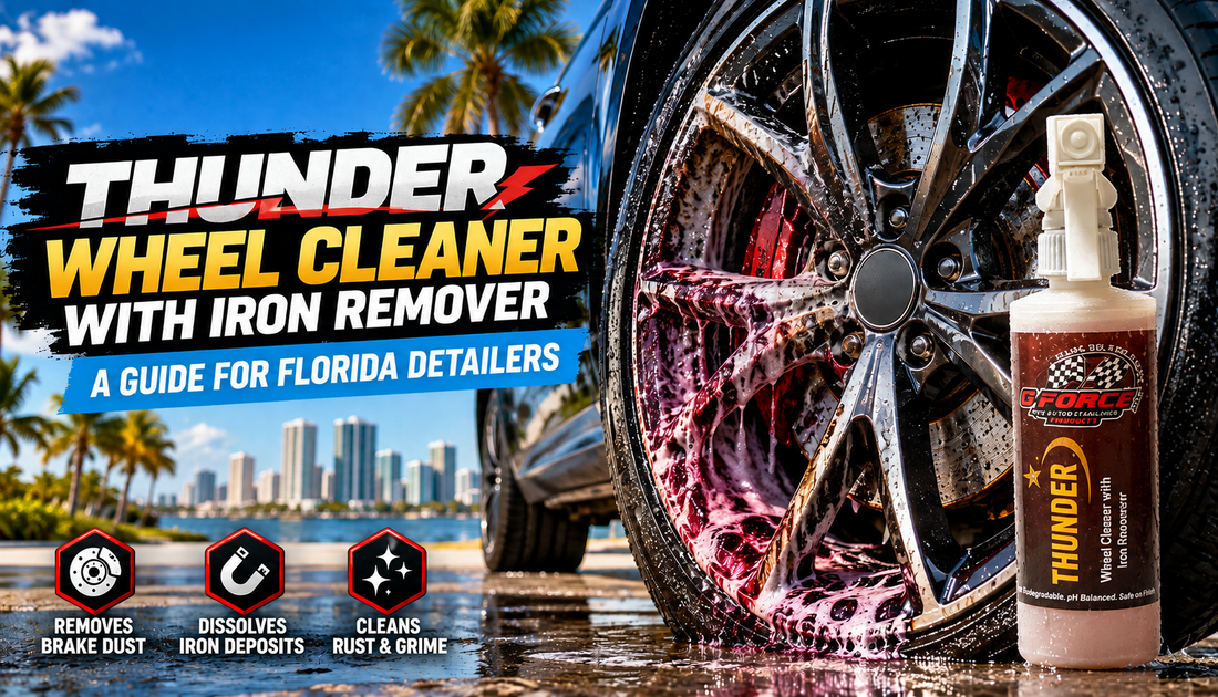 Thunder Wheel Cleaner with Iron Remover: A Guide for Florida Detailers