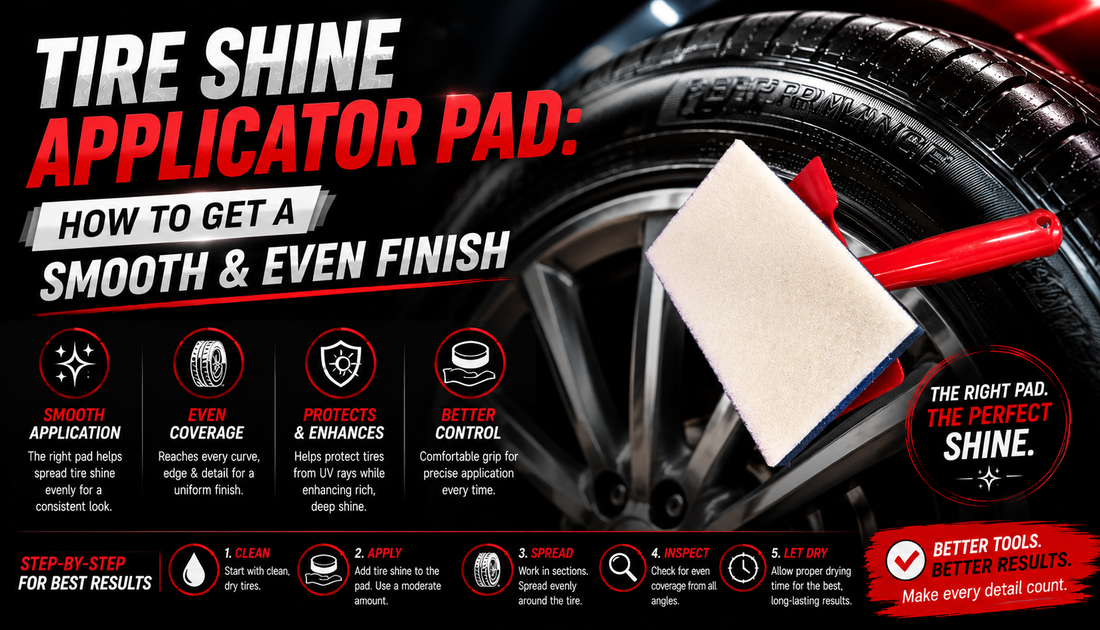 Tire Shine Applicator Pad