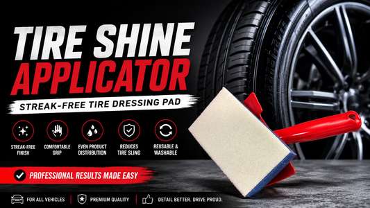 Tire Shine Handle & Pad