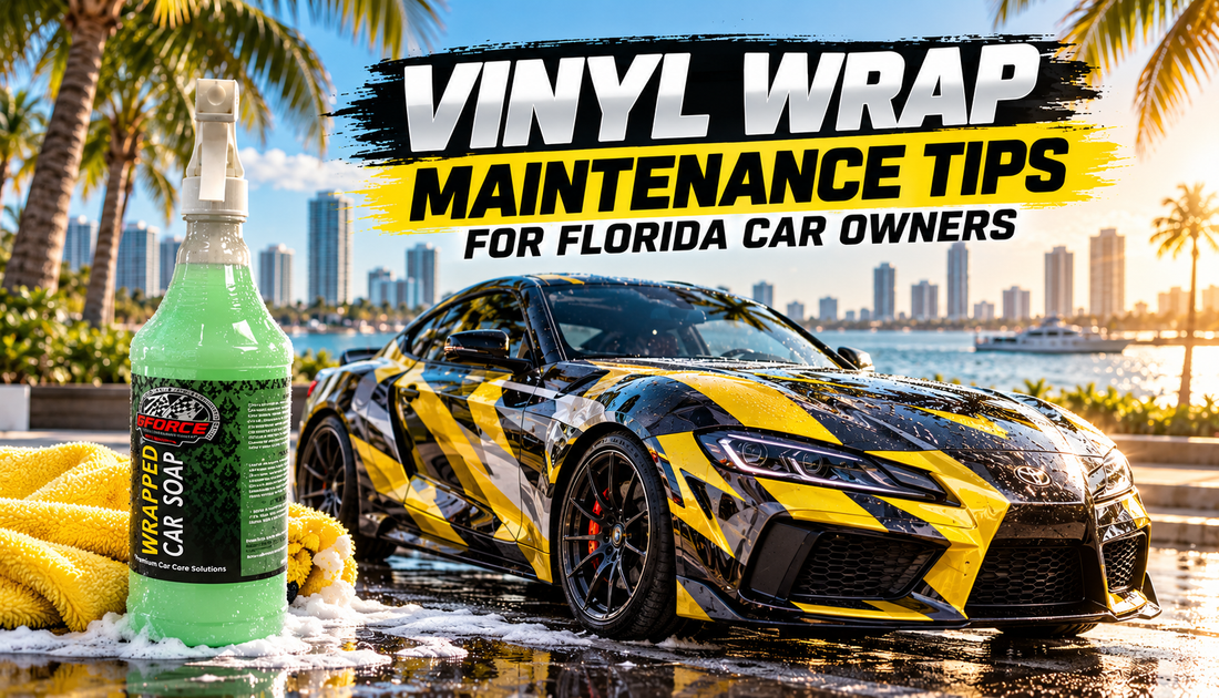 Vinyl Wrap Maintenance Tips for Florida Car Owners