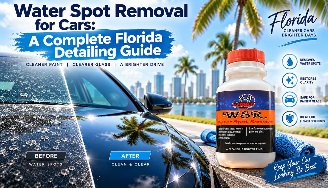 Water Spot Removal for Cars