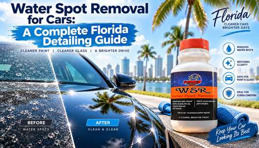 Water Spot Removal for Cars