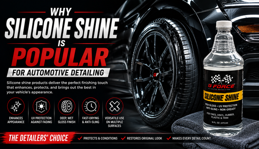 Why Silicone Shine Is Popular for Automotive Detailing