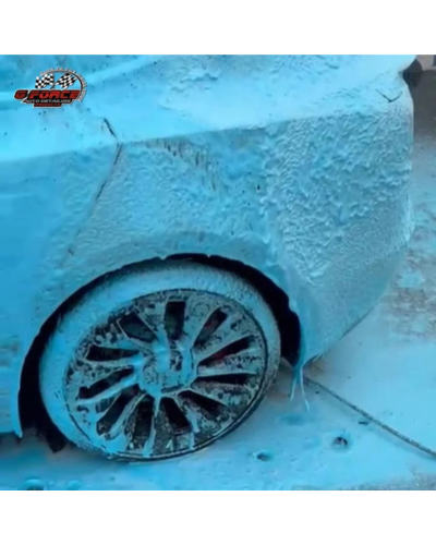 Car ceaner Florida, Deluxe Wash and Wax Turquoise Blue Foam, Best Foam