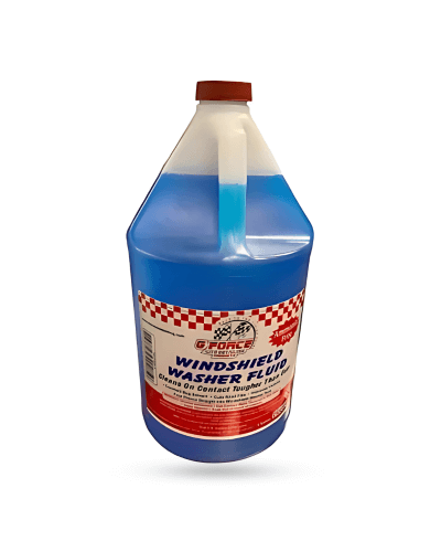 G Force Windshield Washer Fluid for automotive windshield cleaning in white background