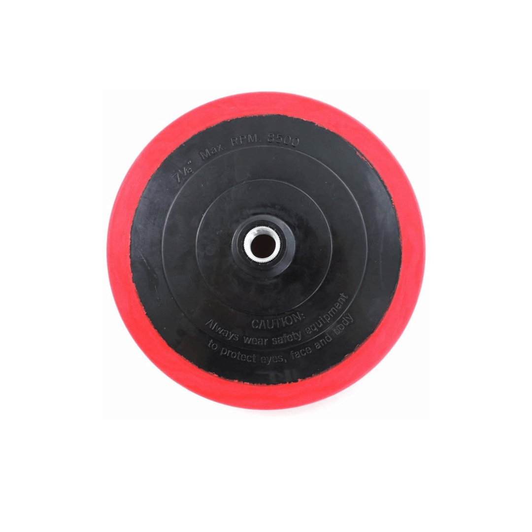 G Force 5 inch hook backing plate with red edge for automotive polishing pads
