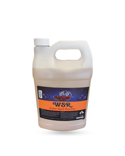 G Force WSR Water Spot Remover gallon container for automotive detailing
