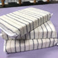 Cotton Applicator Pad Striped Large