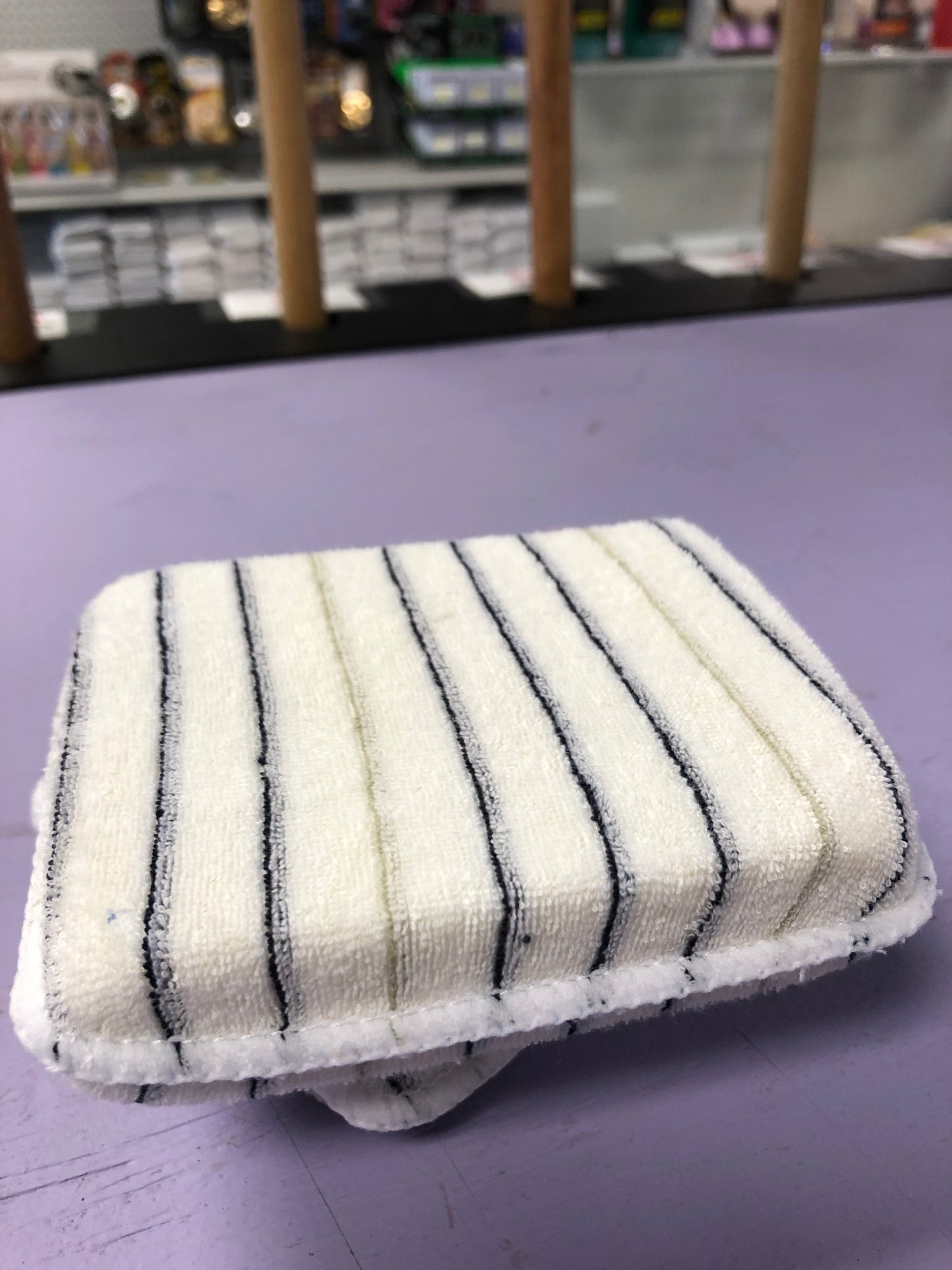 Cotton Applicator Pad Striped