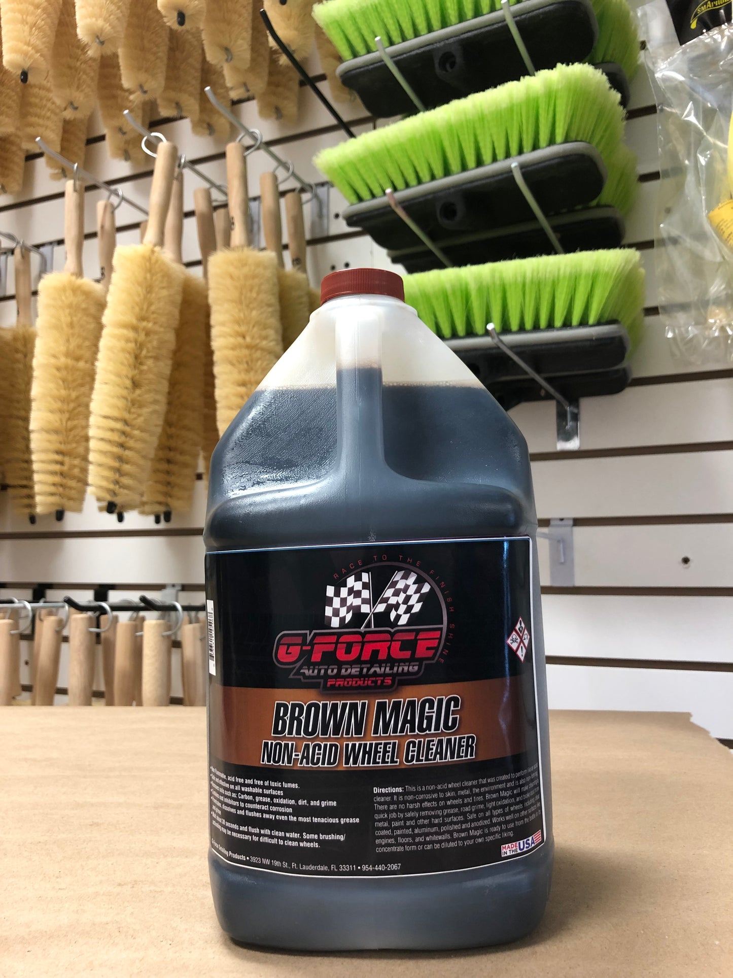 BROWN MAGIC CONCENTRATED (non acid wheel cleaner)