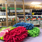 Multi Colored Microfiber Wash Mitt Towel car cleaning