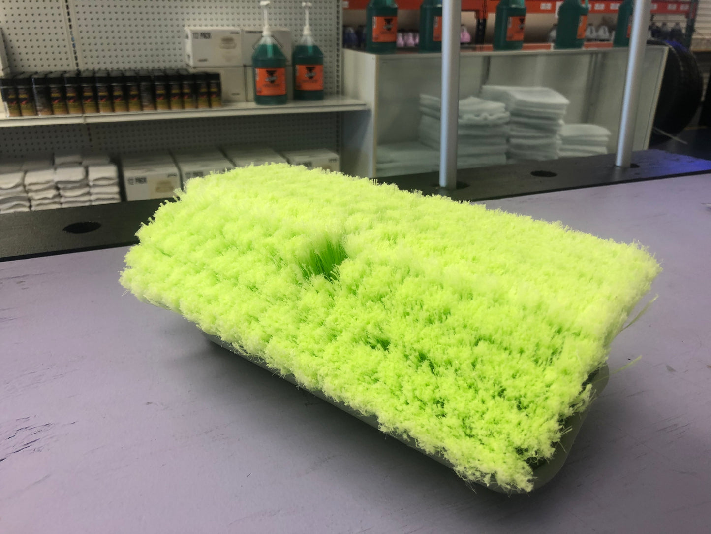 Large 10" Green Scrub Brush, Best Truck Brush