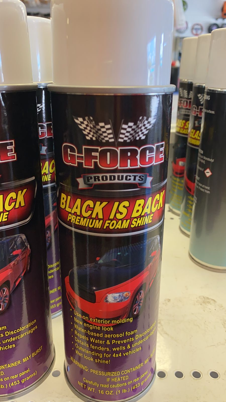 Black is Back  Premium Foam Shine