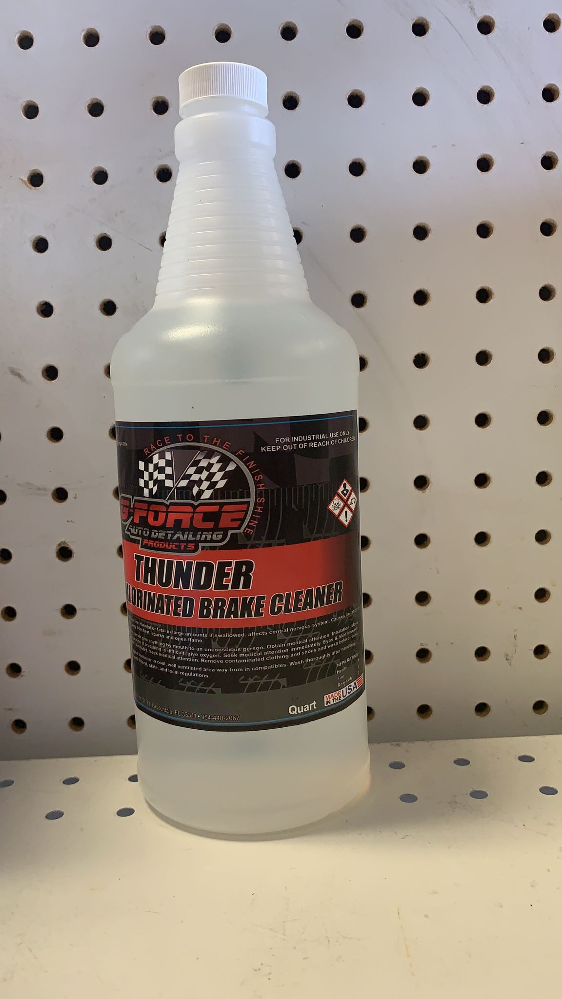Thunder non chlorinated brake cleaner
